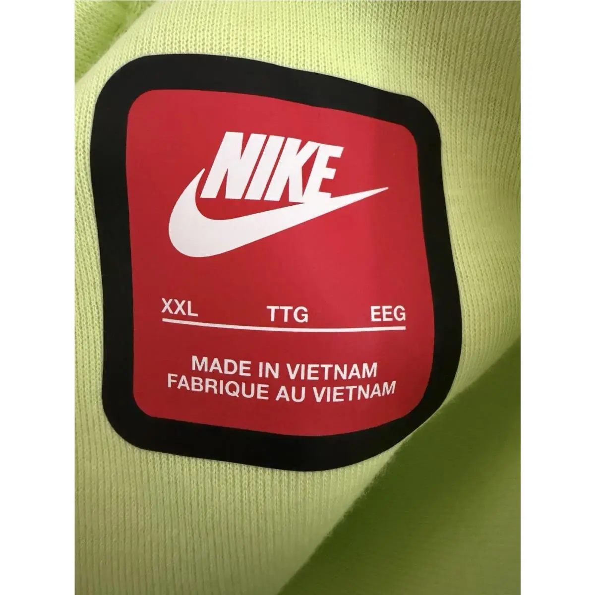 Nike clothing - Nike Tech Fleece - Tech Fleece - HV0959736 - Light Lemon Twist / Black 9