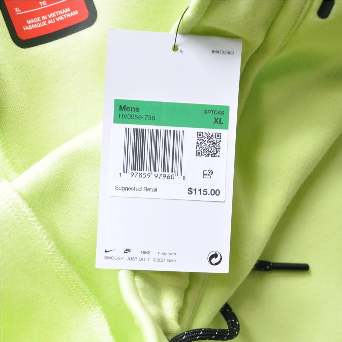 Nike clothing - HV0959736 - HV0959736 - Yellow 9
