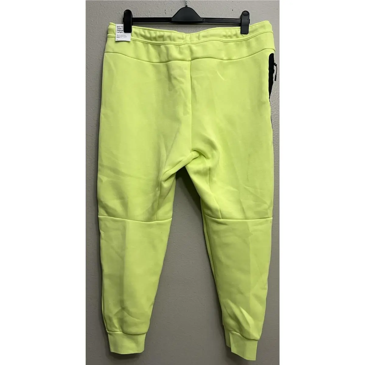 Nike clothing - Tech Fleece Pants - Tech Fleece Pants - HV0959-736 - Light Lemon Twist (UPC: 197859981427) 3