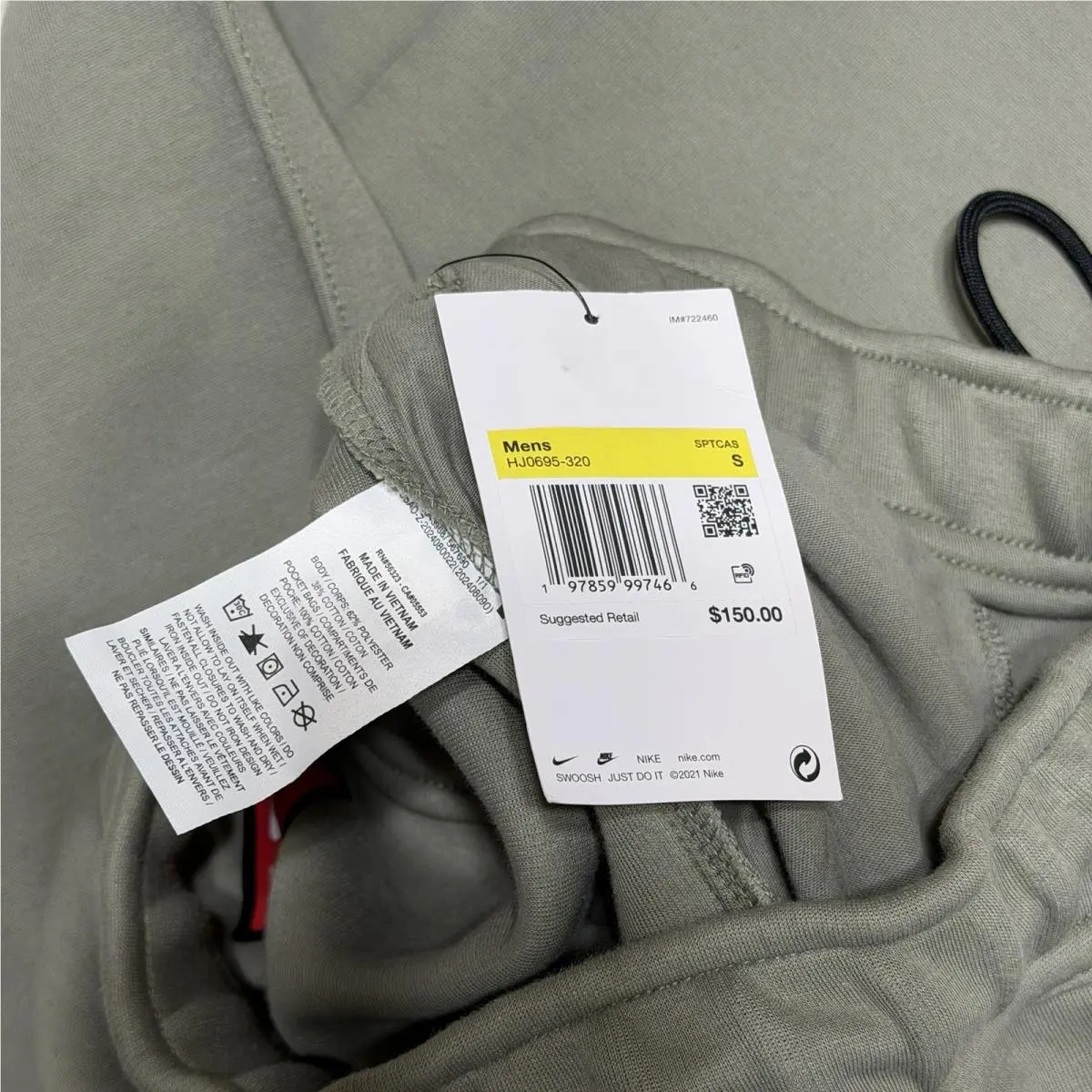 Nike clothing - HJ0695320 - HJ0695320 - Green (UPC: 0197860044777) 3