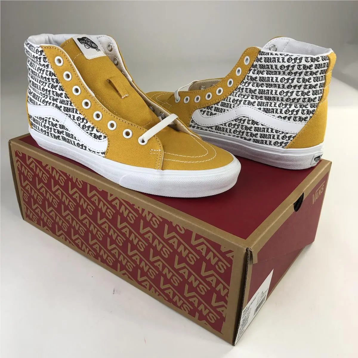 Vans Sk8 Hi Shoe 7.5 Men Mango Mojito Off The Wall Skateboarding VN0A4BV6SM9
