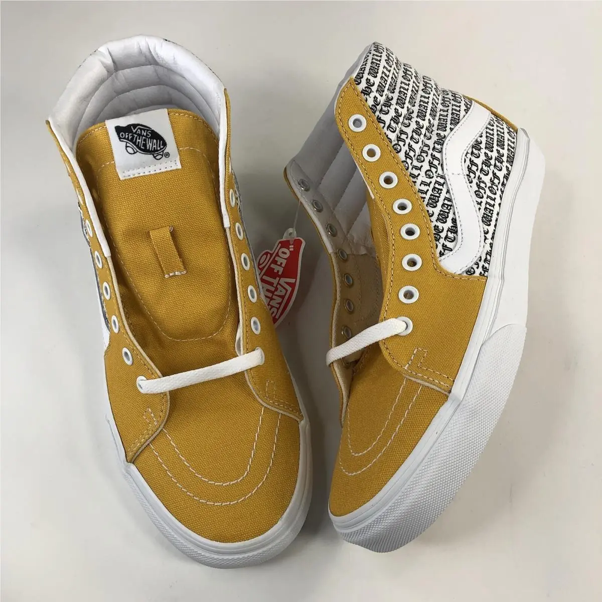 Vans shoes - Vans Sk8-Hi - VN0A4BV6SM9 - Yellow 1