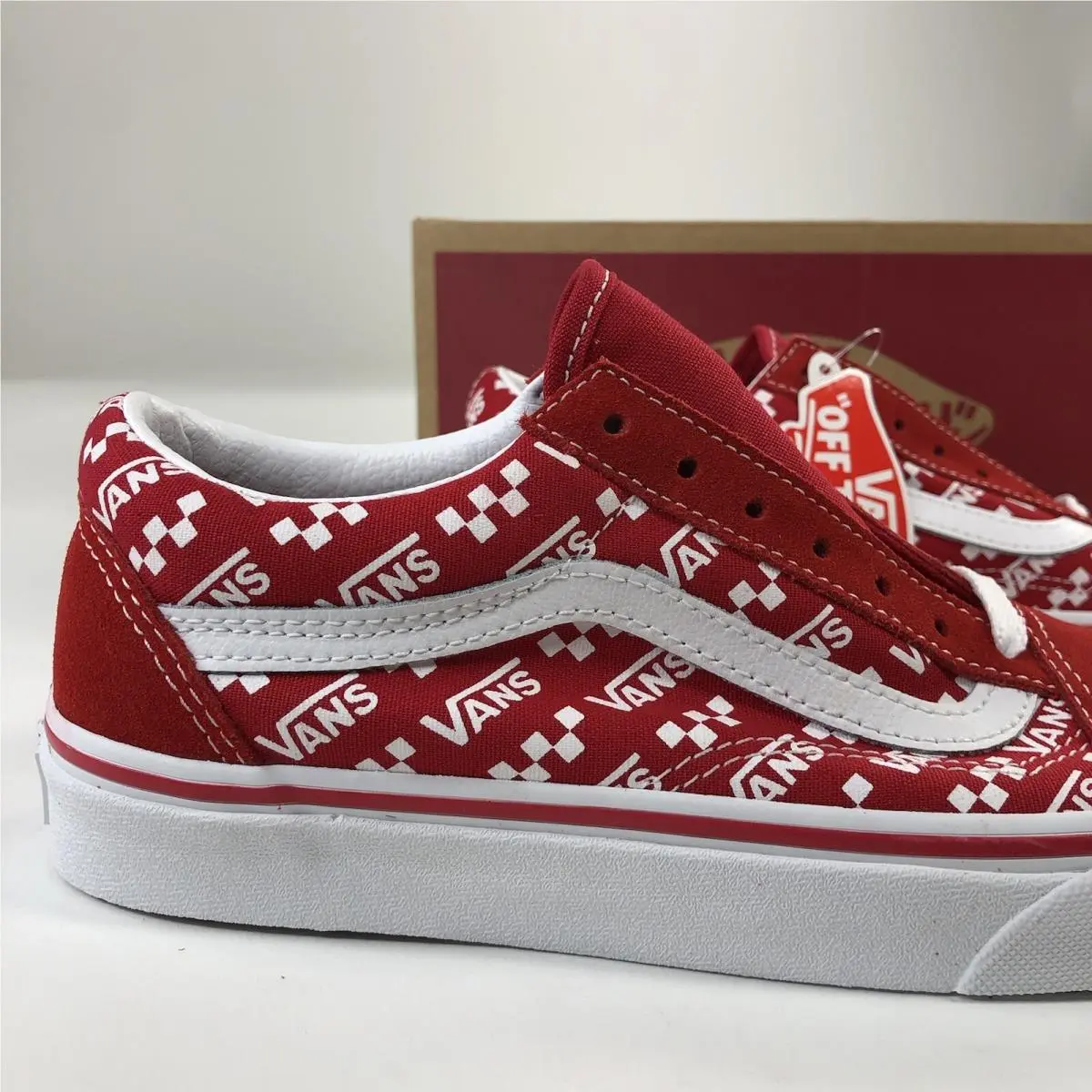Vans shoes - VANS Off The Wall - Off The Wall - VN0A4U3BW35 - Red 14
