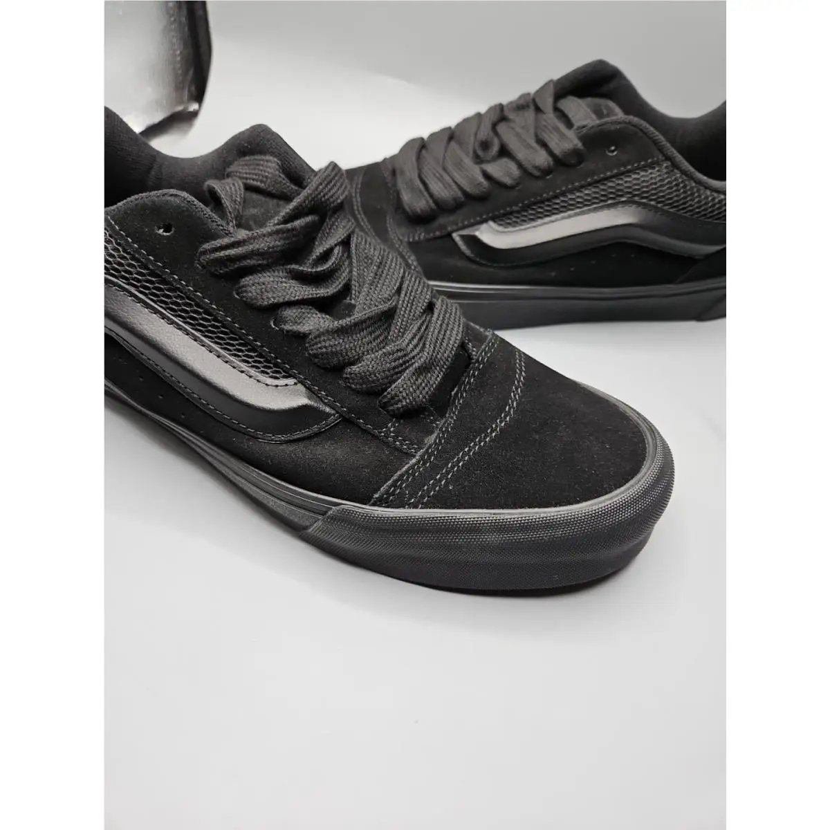 Vans shoes - VANS Knu Skool - Knu Skool - VN0009QCBKA - Black 1