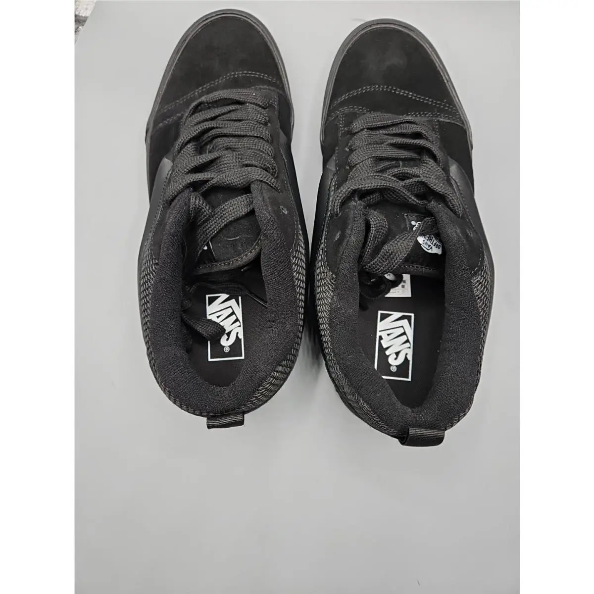 Vans shoes - VANS Knu Skool - Knu Skool - VN0009QCBKA - Black 4