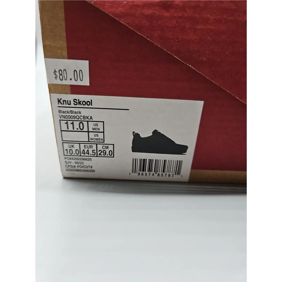 Vans shoes - VANS Knu Skool - Knu Skool - VN0009QCBKA - Black 6
