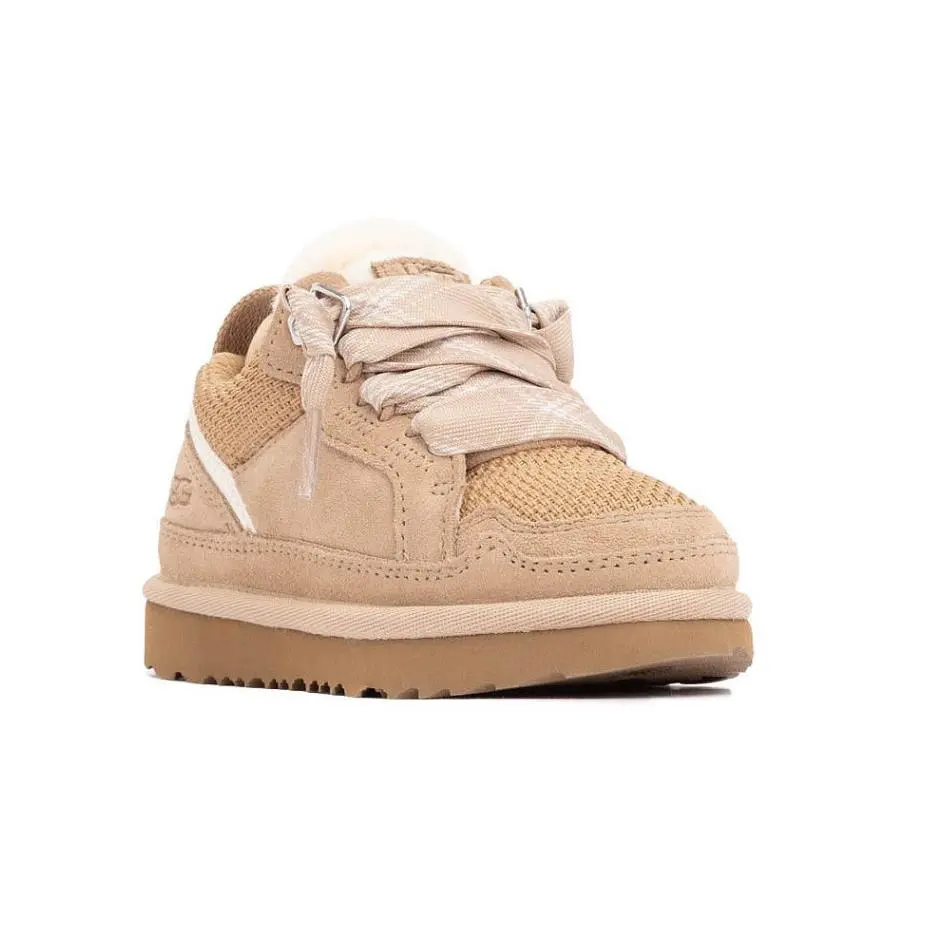 Toddlers Ugg Lowmel Sneakers - Sand Suede Size 10 US 1152410T