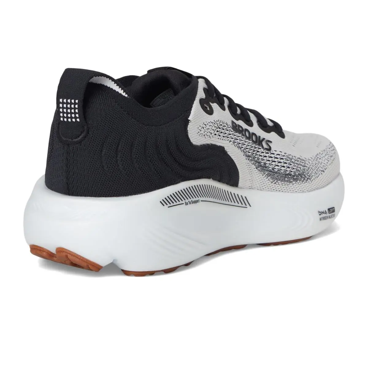 Brooks shoes - White/Black/White 3