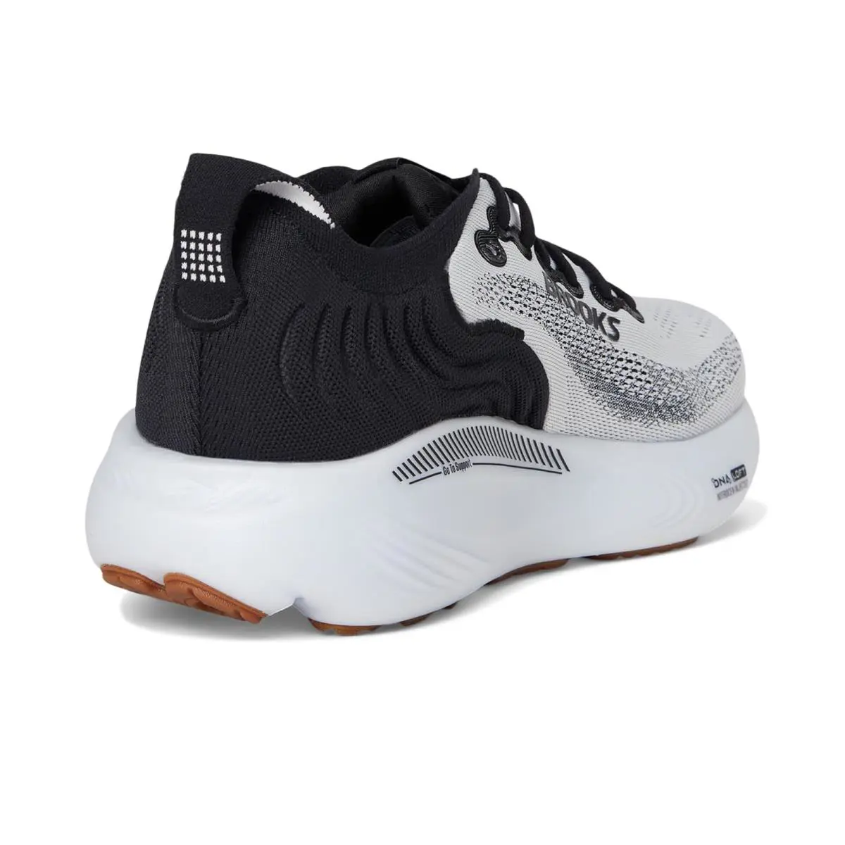 Brooks shoes - White/Black/White 10