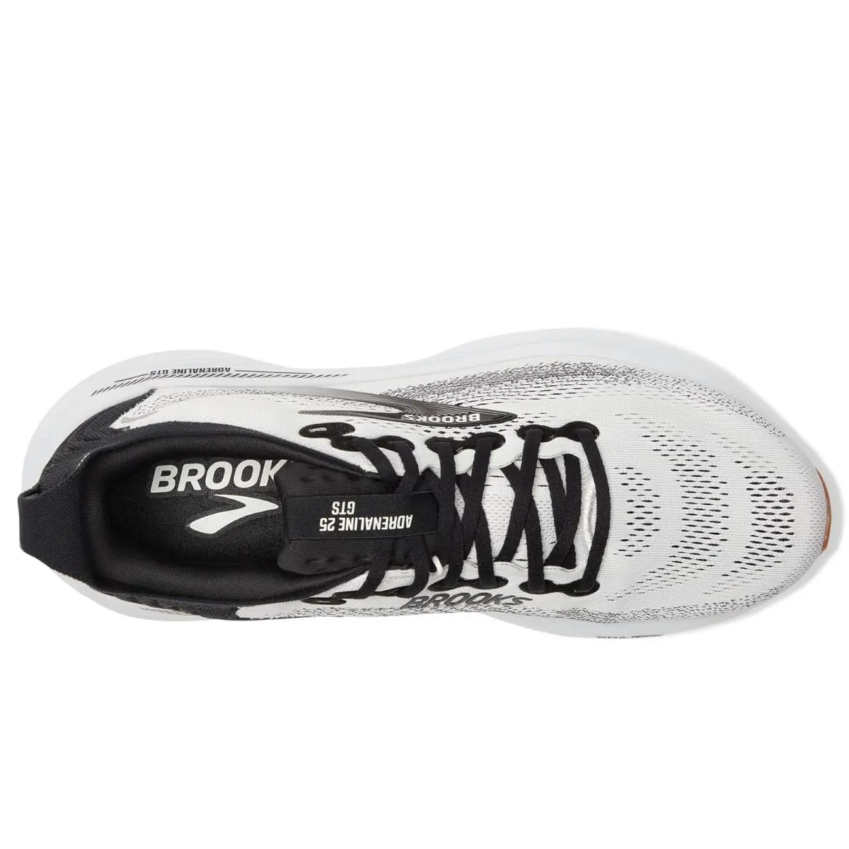 Brooks shoes - White/Black/White 7