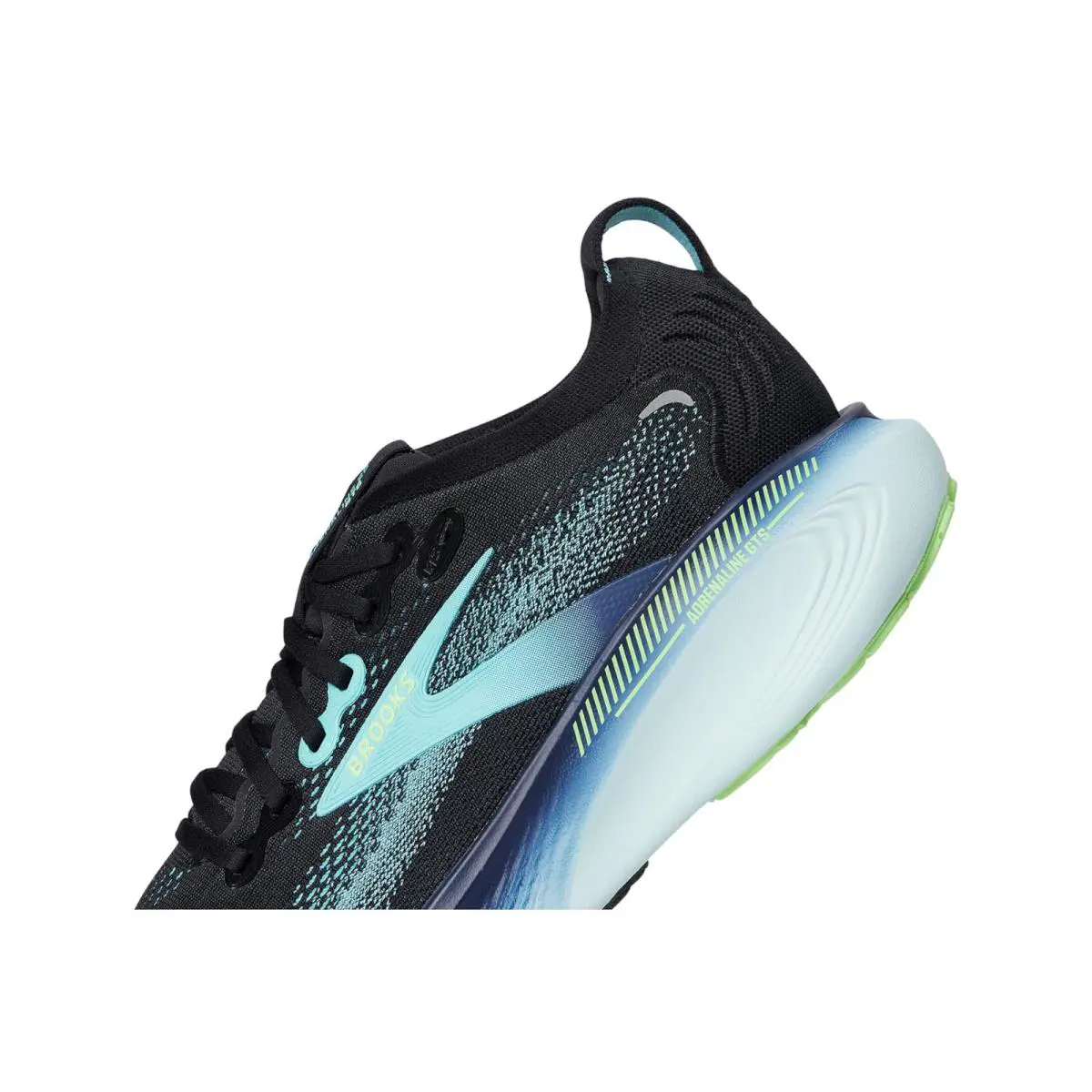Brooks shoes - Black/Black/Ebony 25