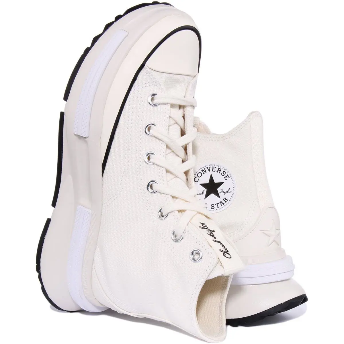 Converse shoes - BLACK WHITE 2