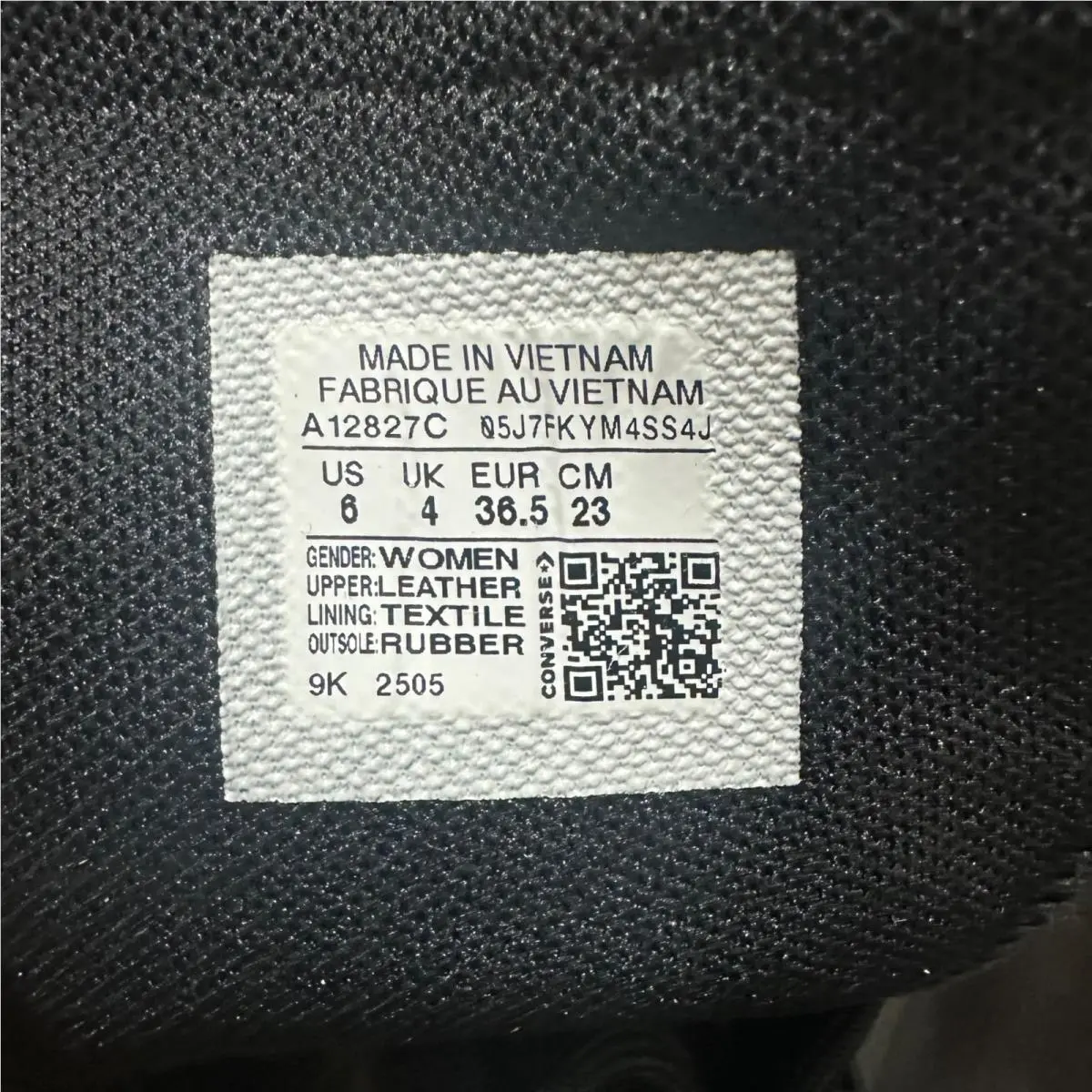 Converse shoes - Converse All Star Chucks - All Star Chucks - A12827C - Black (UPC: 194435270555) 10