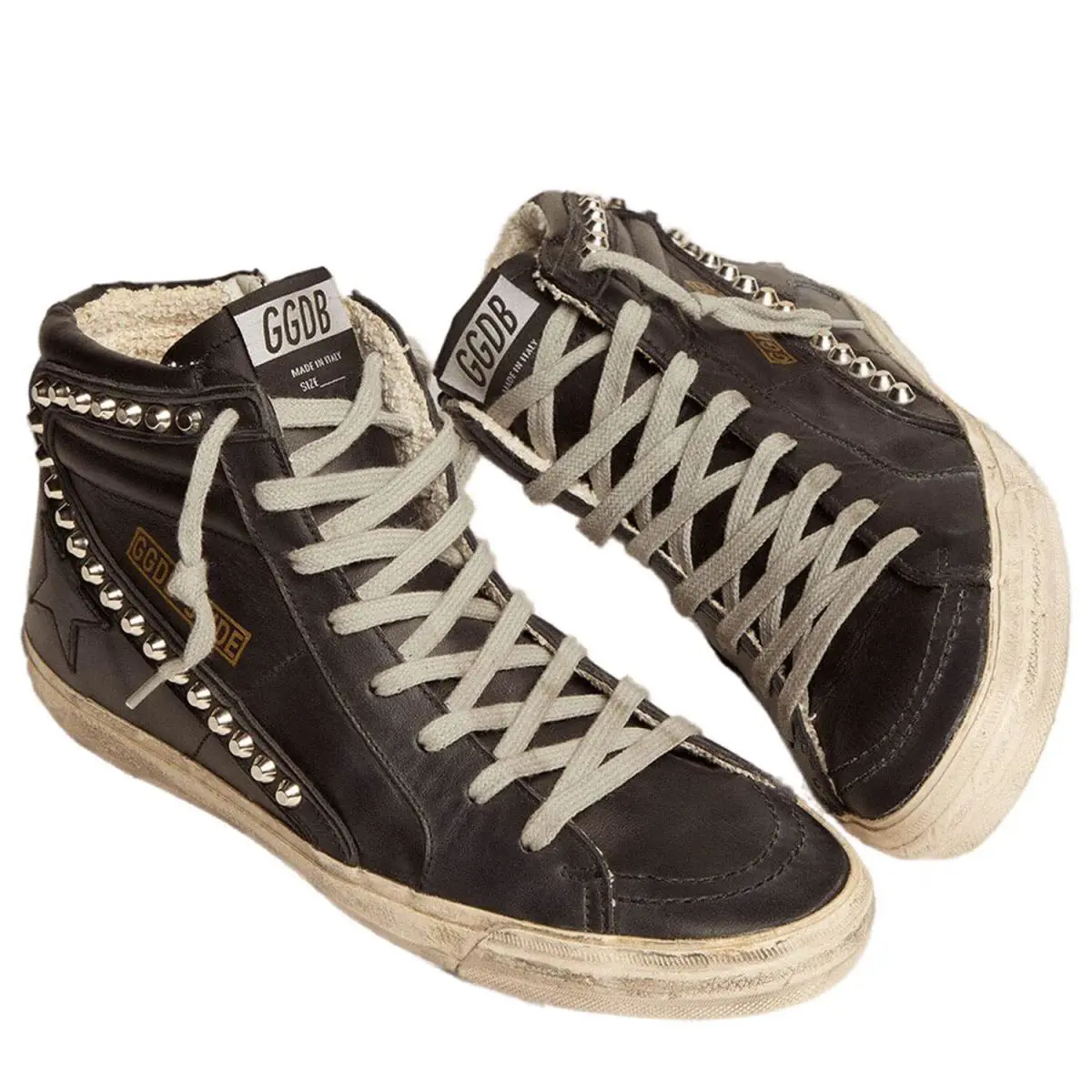 Golden Goose shoes - Golden Goose Slide - Slide - Black, way: Black 3