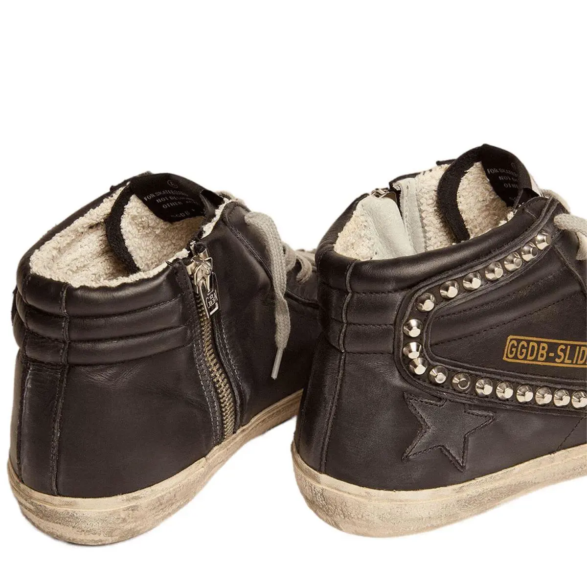 Golden Goose shoes - Golden Goose Slide - Slide - Black, way: Black 4