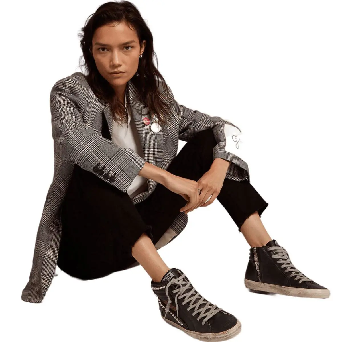 Golden Goose shoes - Golden Goose Slide - Slide - Black, way: Black 5
