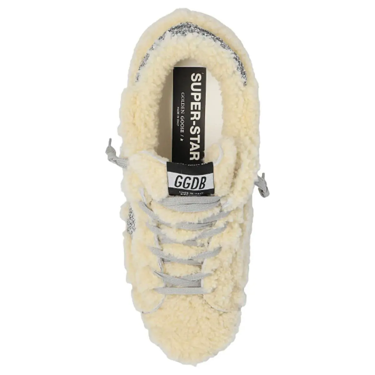 Golden Goose shoes - Golden Goose Super-Star - Beige/Silver 9