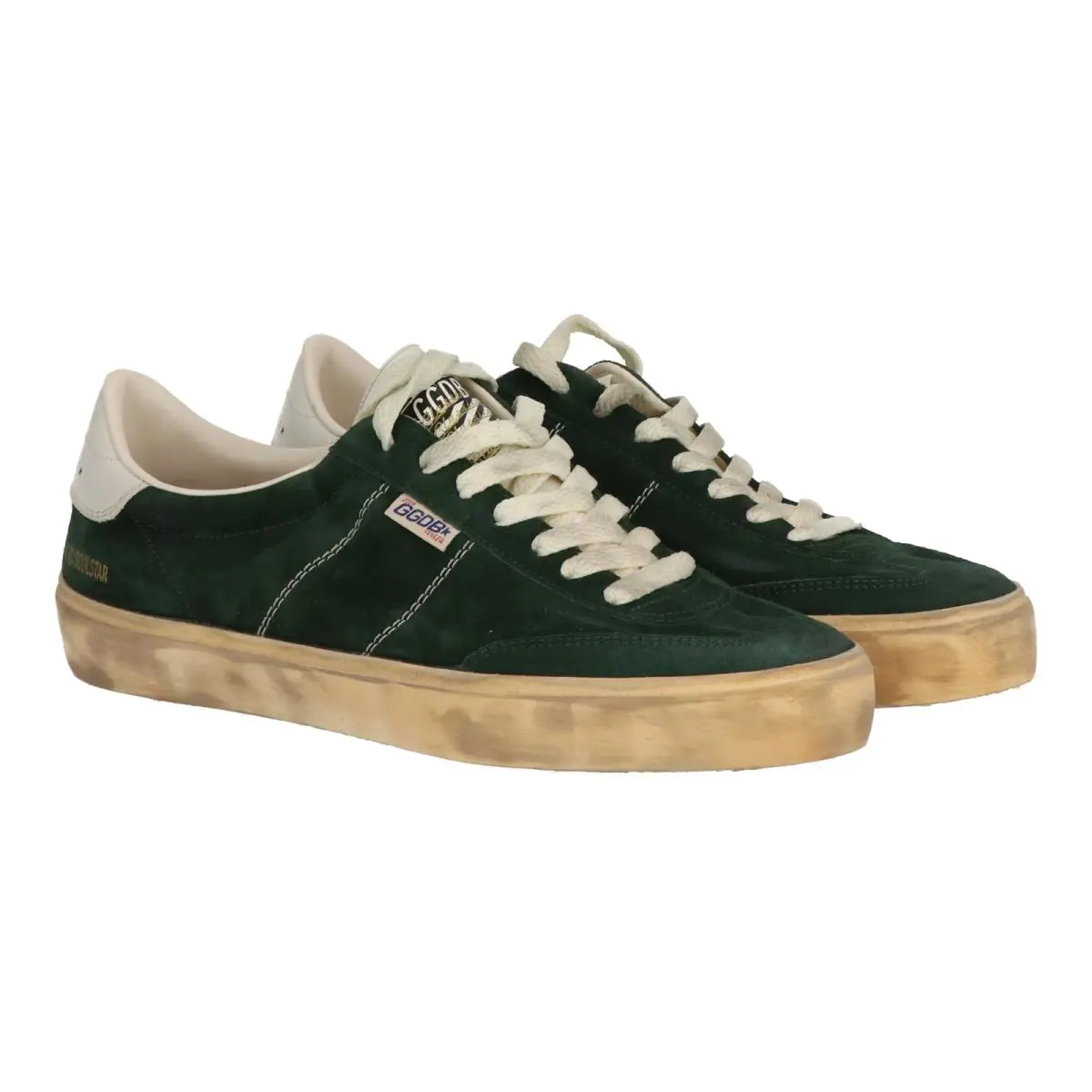 Golden Goose Mens Green Sneaker