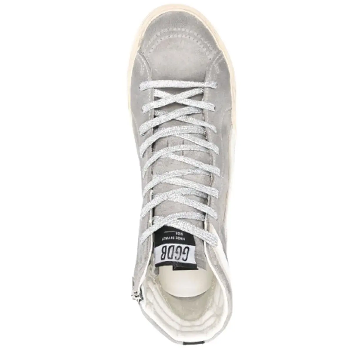 Golden Goose shoes - Golden Goose Slide - Slide - Gray, way: Mud/White/Black 1