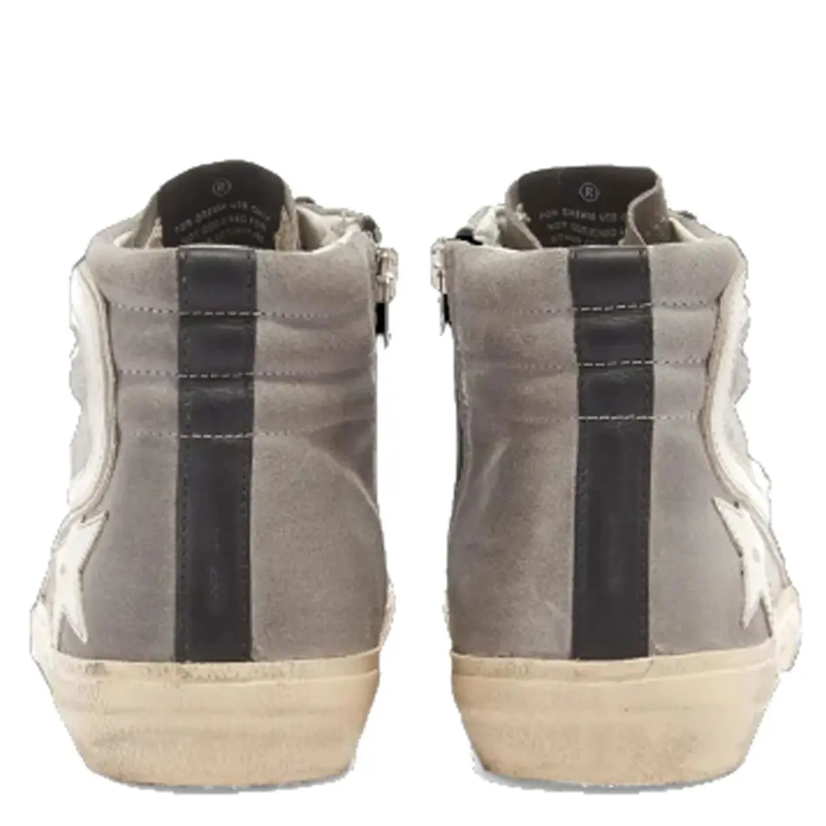 Golden Goose shoes - Golden Goose Slide - Slide - Gray, way: Mud/White/Black 4