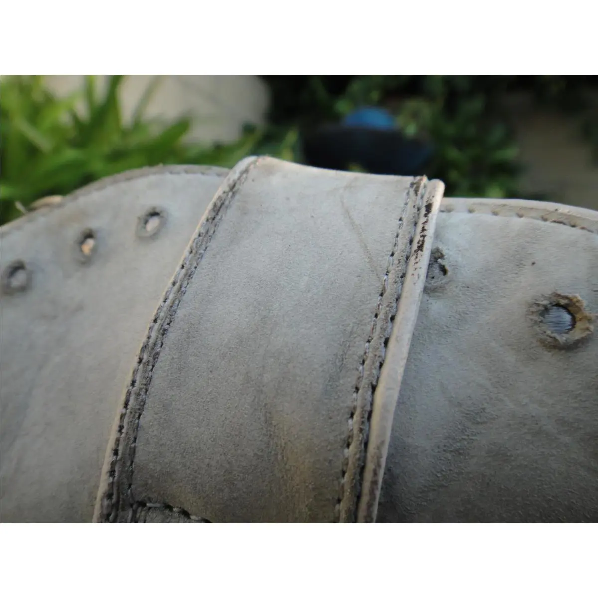 Golden Goose shoes - White Steel Nabuk (Nubuck) 2