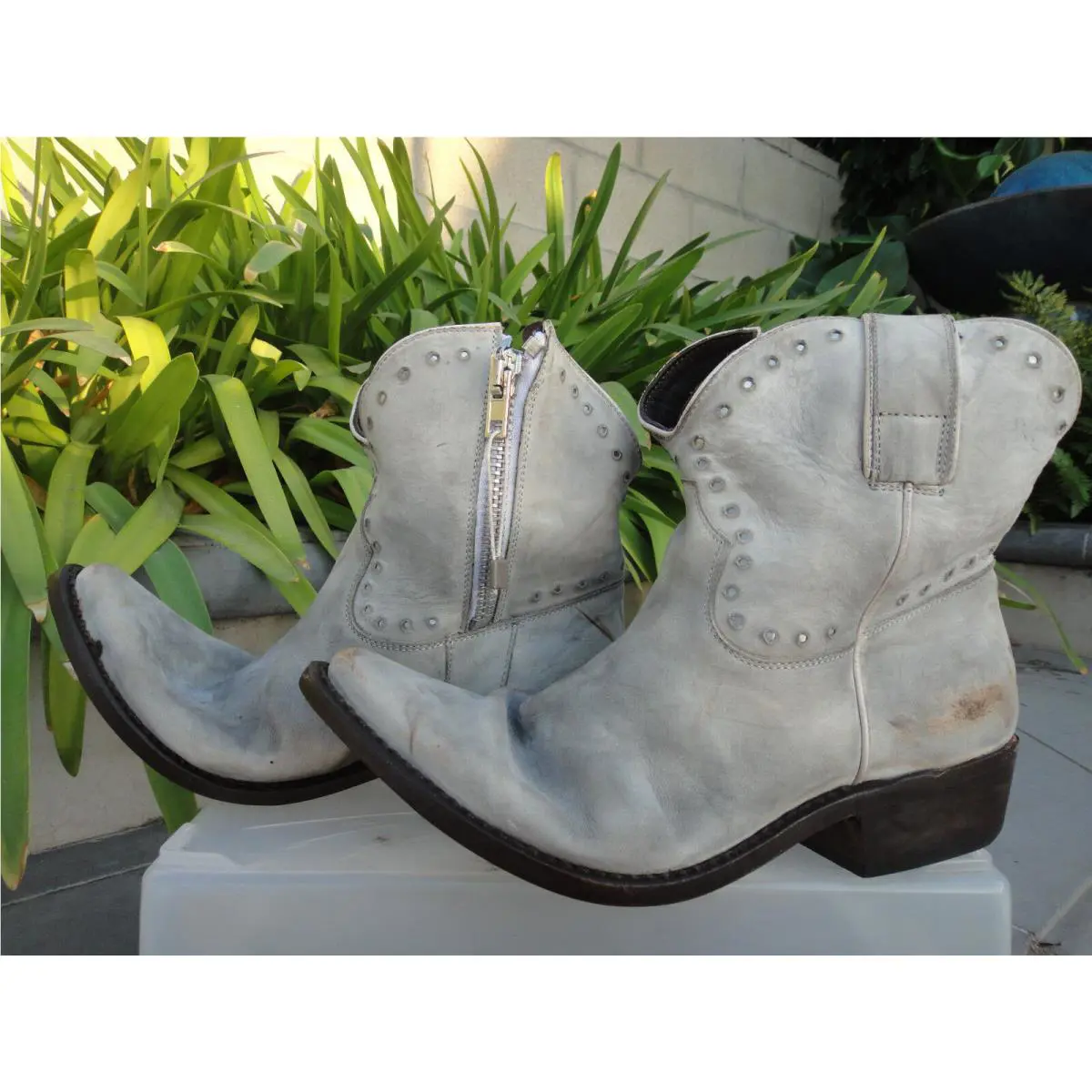 Golden Goose shoes - White Steel Nabuk (Nubuck) 11