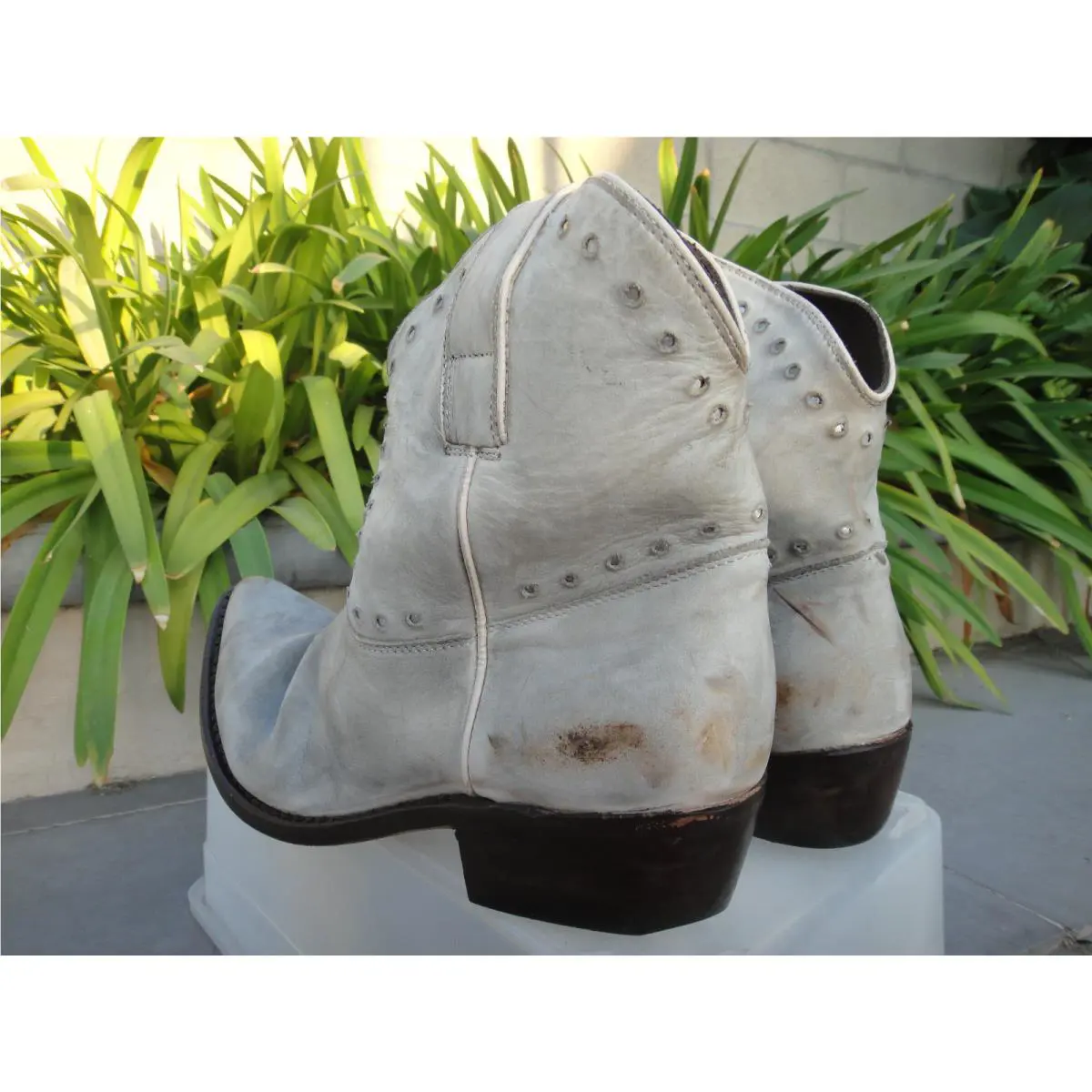 Golden Goose shoes - White Steel Nabuk (Nubuck) 13