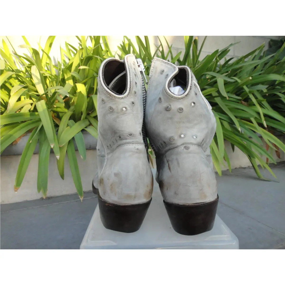 Golden Goose shoes - White Steel Nabuk (Nubuck) 15