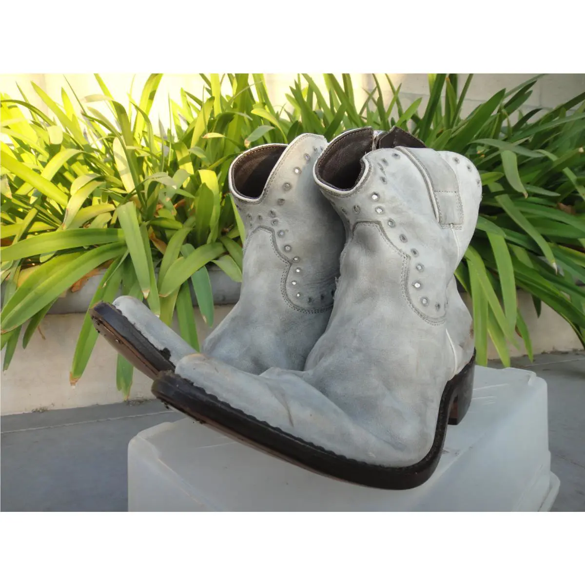 Golden Goose shoes - White Steel Nabuk (Nubuck) 19