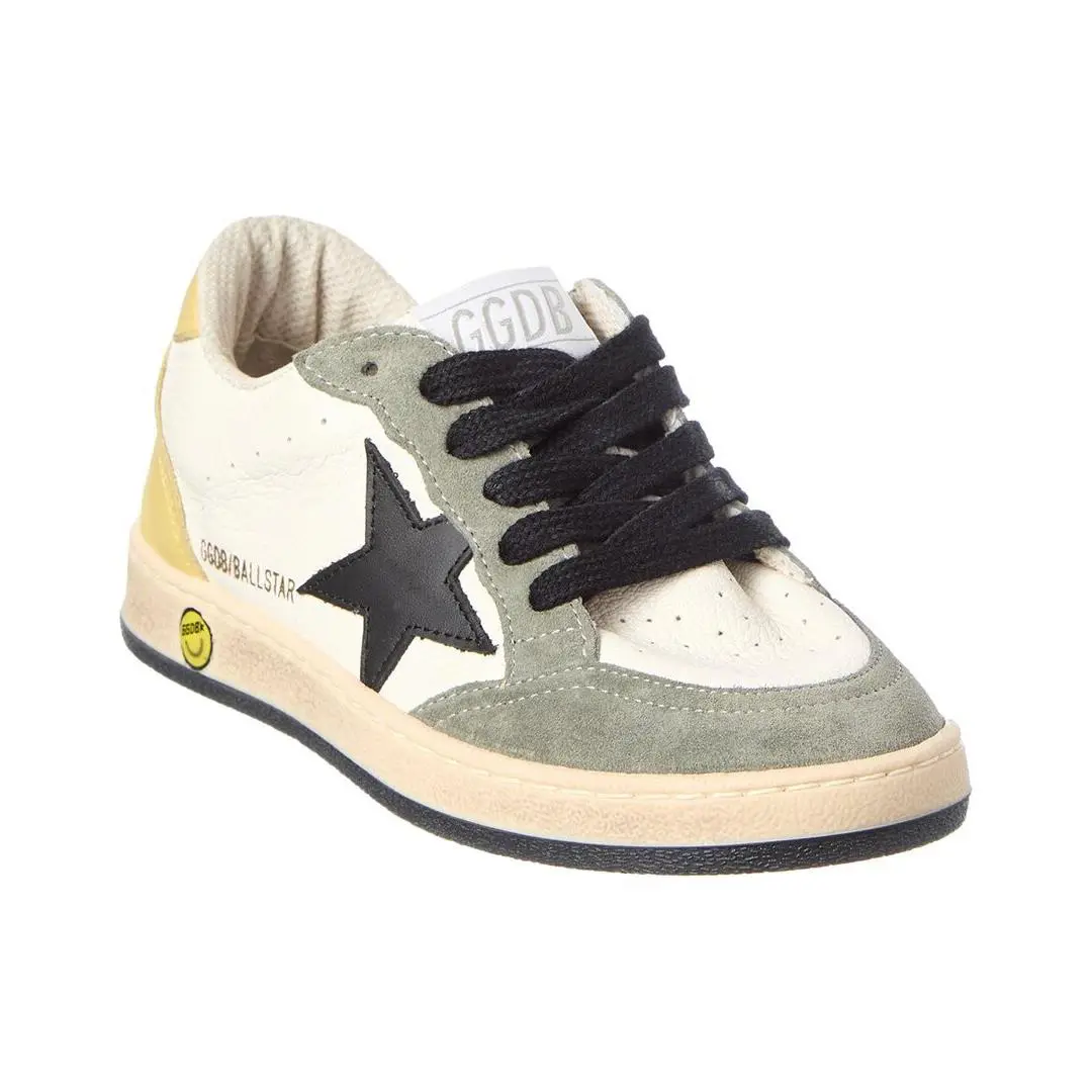 Golden Goose Ballstar Leather Suede Sneaker