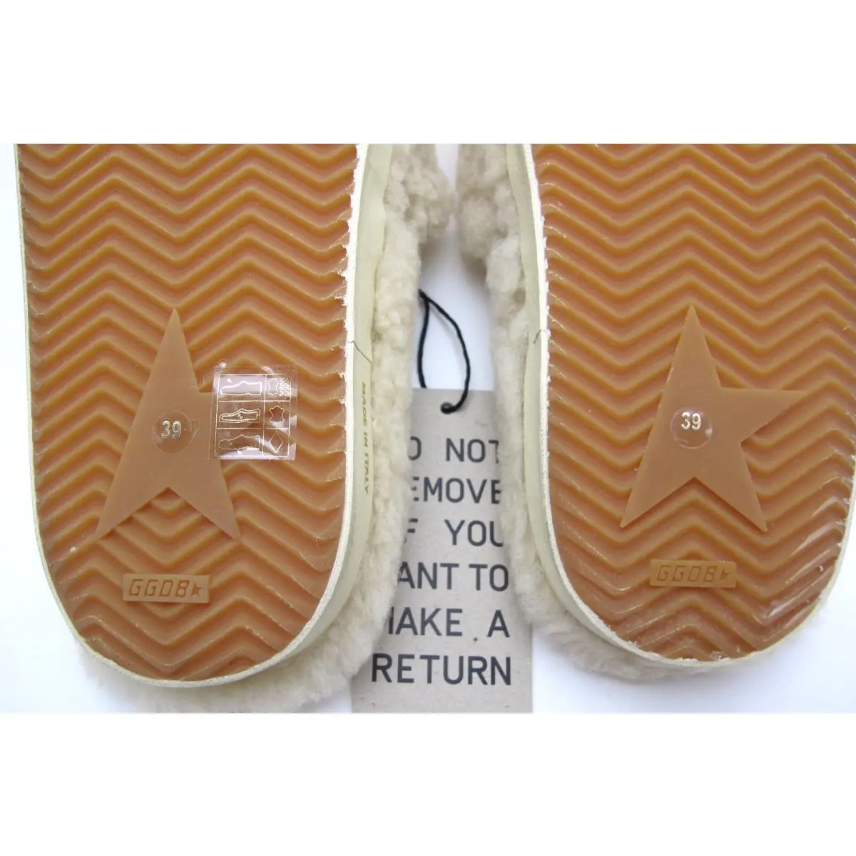 Golden Goose shoes - GWF00200.F002844.15260 - GWF00200F00284415260 - Beige (UPC: 8050235224421) 13