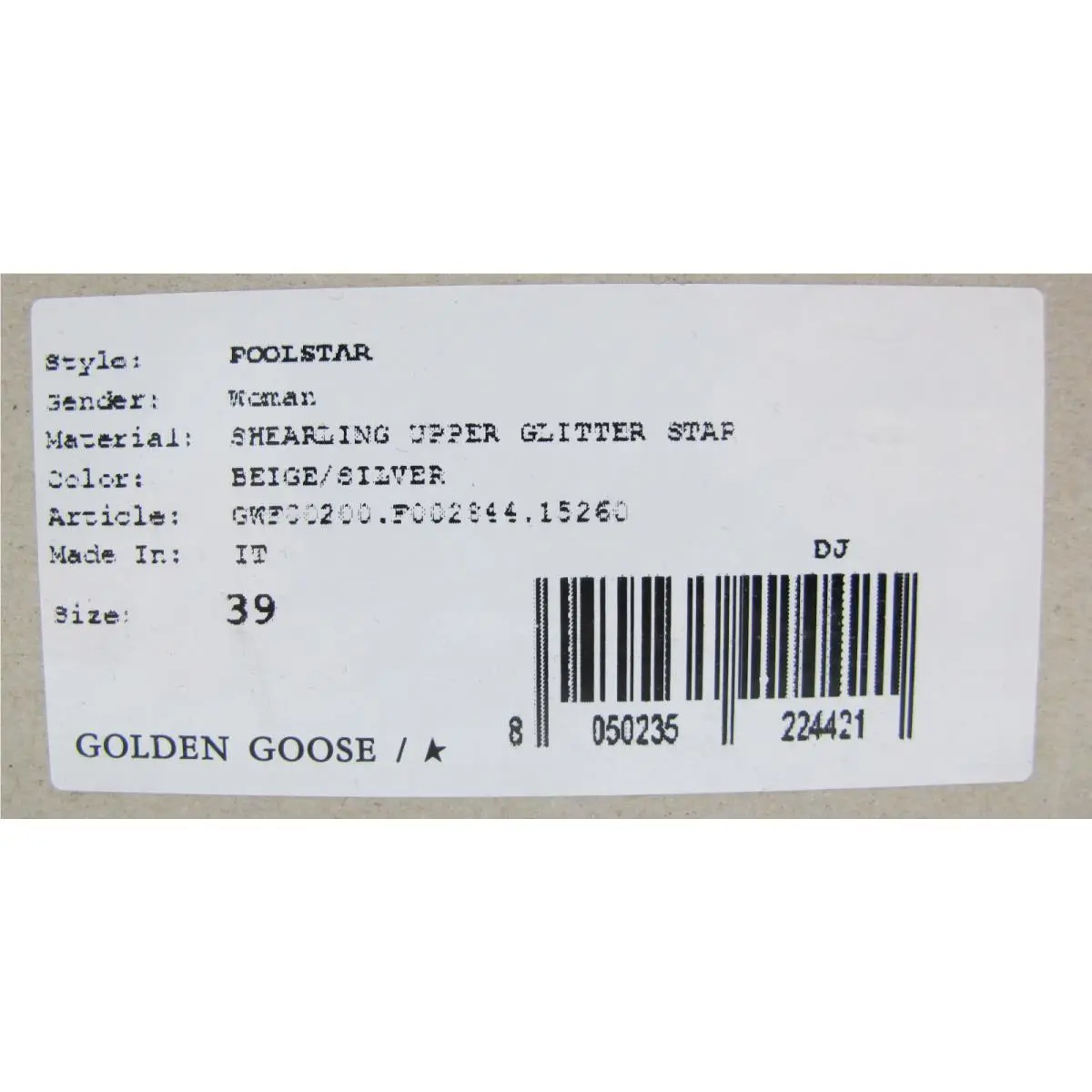 Golden Goose shoes - GWF00200.F002844.15260 - GWF00200F00284415260 - Beige (UPC: 8050235224421) 18