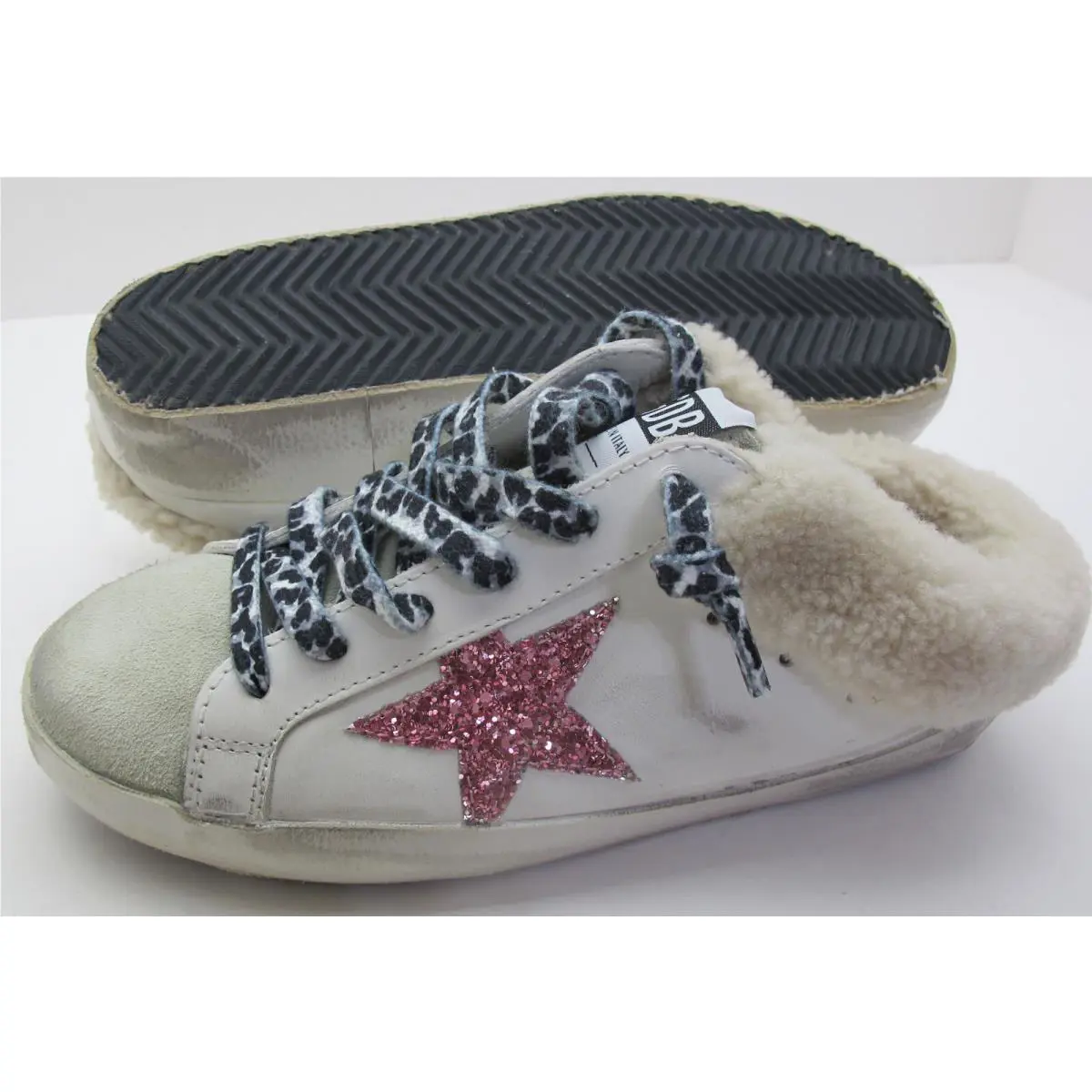 Golden Goose shoes - Super-Star Sabot - Sabot - White (UPC: 8050235223349) 9
