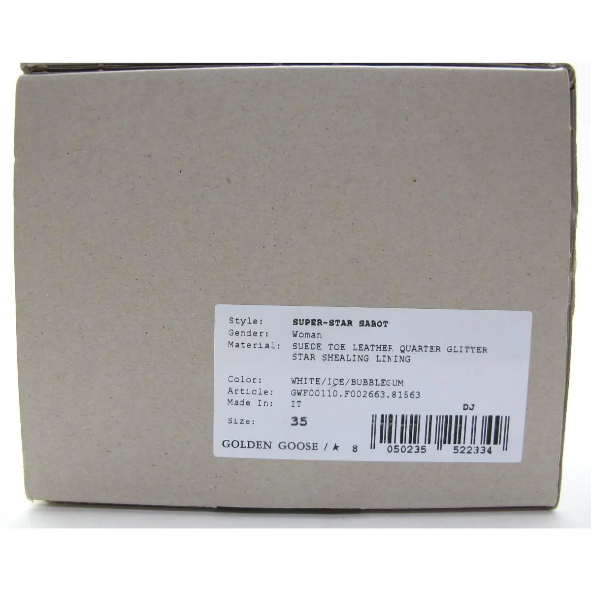 Golden Goose shoes - Super-Star Sabot - Sabot - White (UPC: 8050235223349) 17
