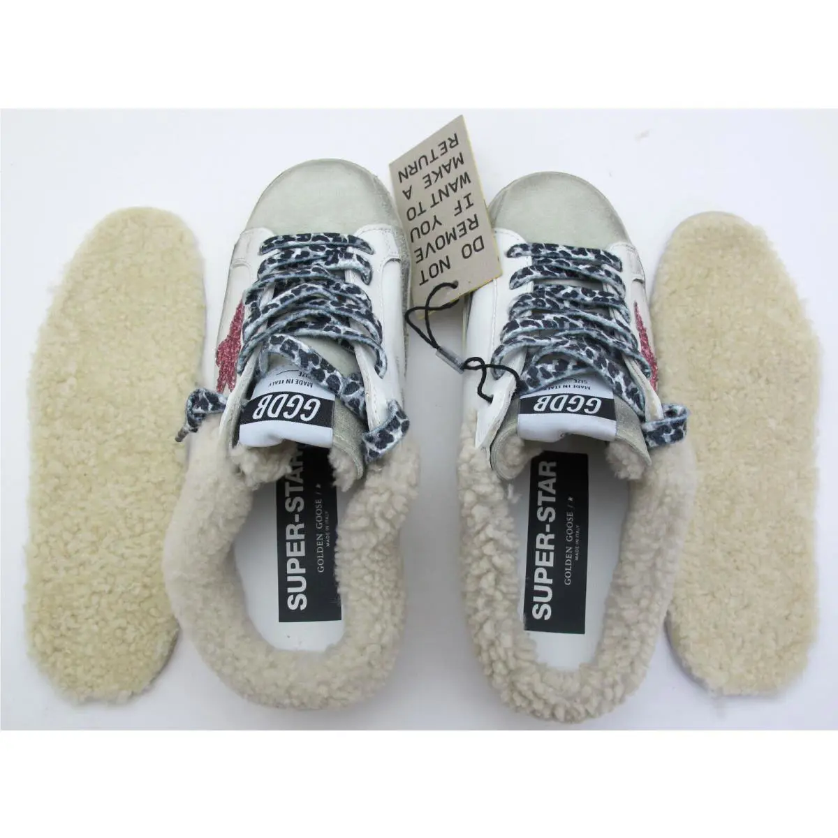 Golden Goose shoes - Super-Star Sabot - Sabot - White (UPC: 8050235223349) 1