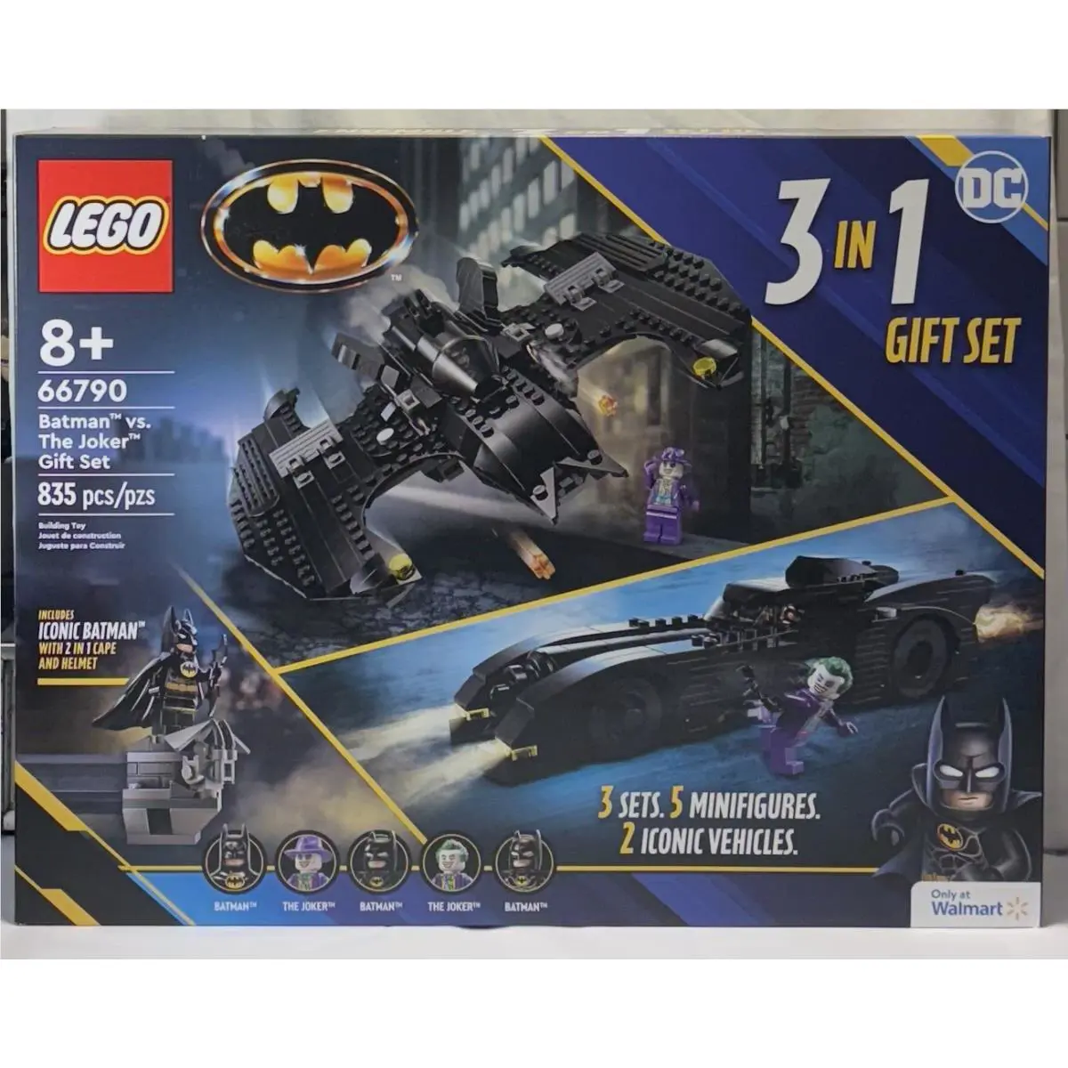 Lego 66790 Batman vs The Joker Gift Set 3 in 1 - Sets 30653 76224 76265
