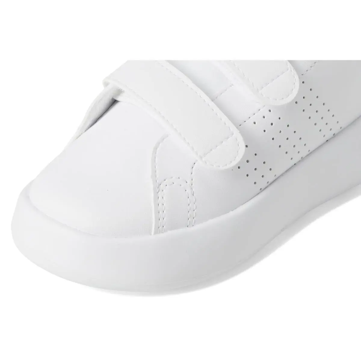 Adidas shoes - White/White/Green 11