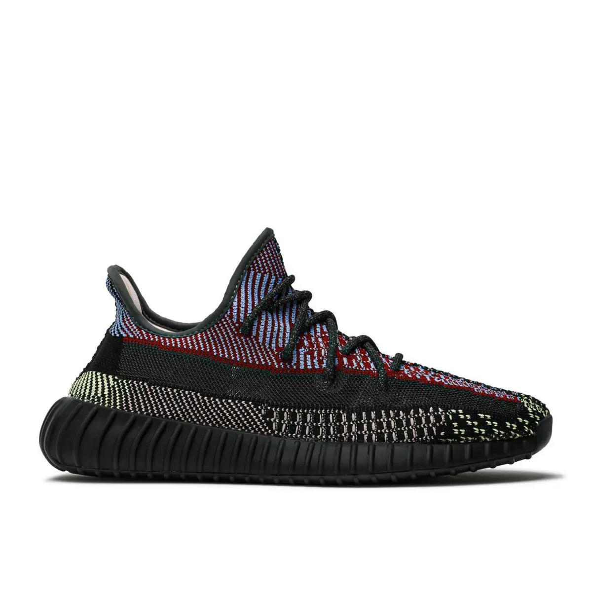 Adidas Men`s Yeezy Boost 350 V2 Non-reflective Yecheil Sneakers FW5190 - Black