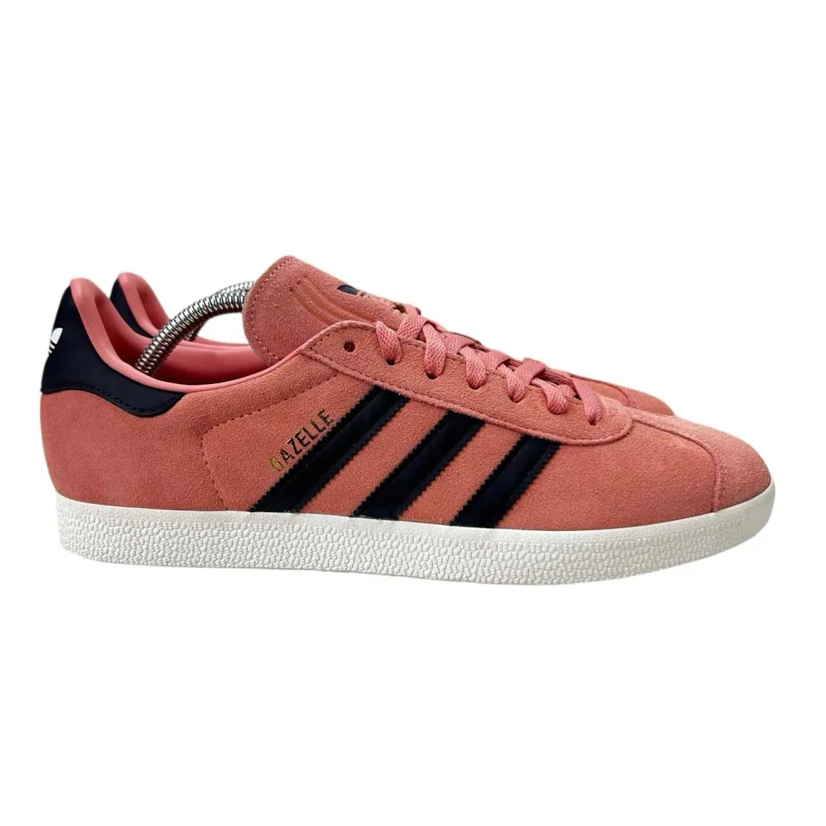 Adidas Gazelle Glow Pink Aurora Black Core White Shoes JH5388 Men`s Sizes 7.5-12 - Pink