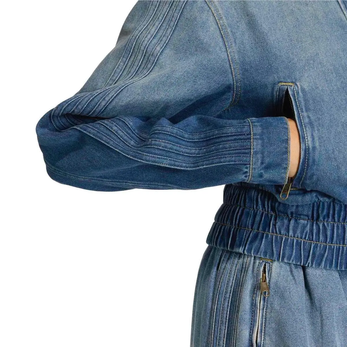 Adidas clothing - adidas Originals DENIM TRACKTOP - Originals DENIM TRACKTOP - KE1072 - Blue 3