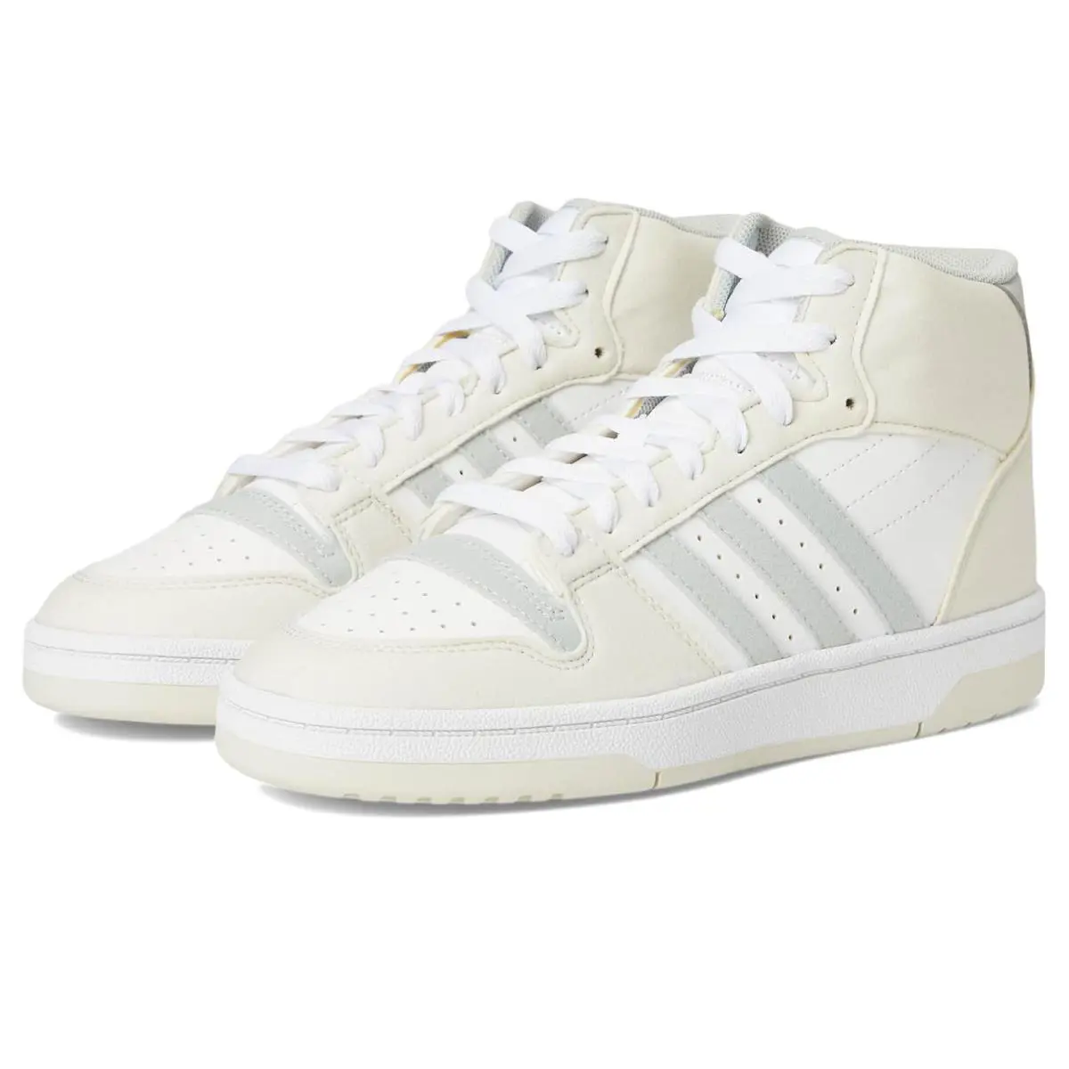Children Unisex Shoes Adidas Kids Turnaround Mid Shoes Big Kid - Supplier Colour/Orbit Grey/White