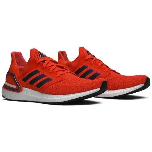 Adidas shoes - Ultraboost 20 - Ultraboost - FV8449 - Solar Red/Blue Violet Metallic/Footwear White 6