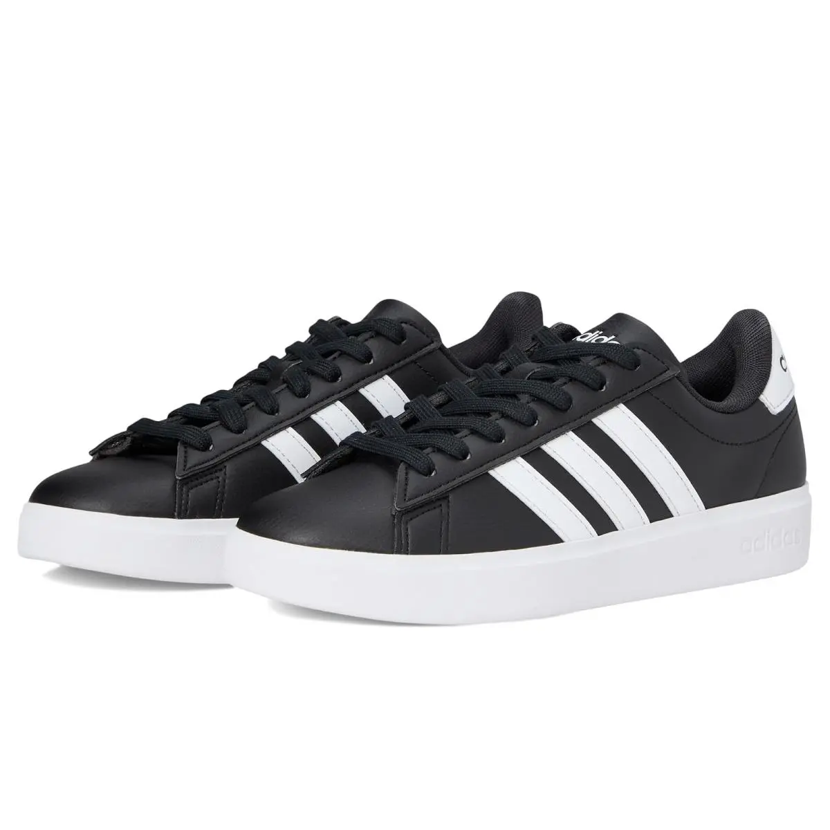 Man`s Sneakers Athletic Shoes  Grand Court 2.0 Black/White/Black by Adidas