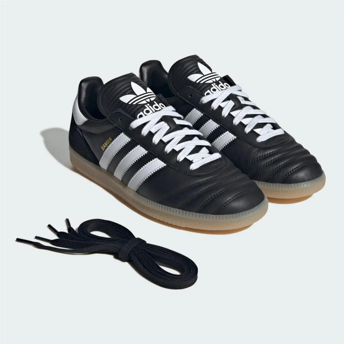Adidas shoes - Black/White/Gum 3