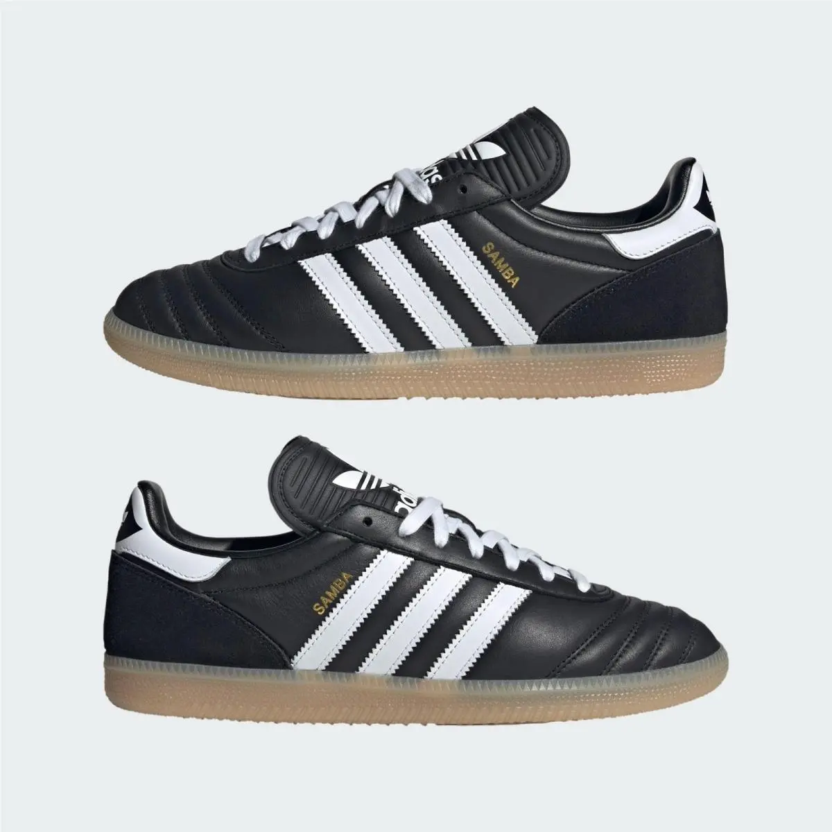 Adidas shoes - Black/White/Gum 4