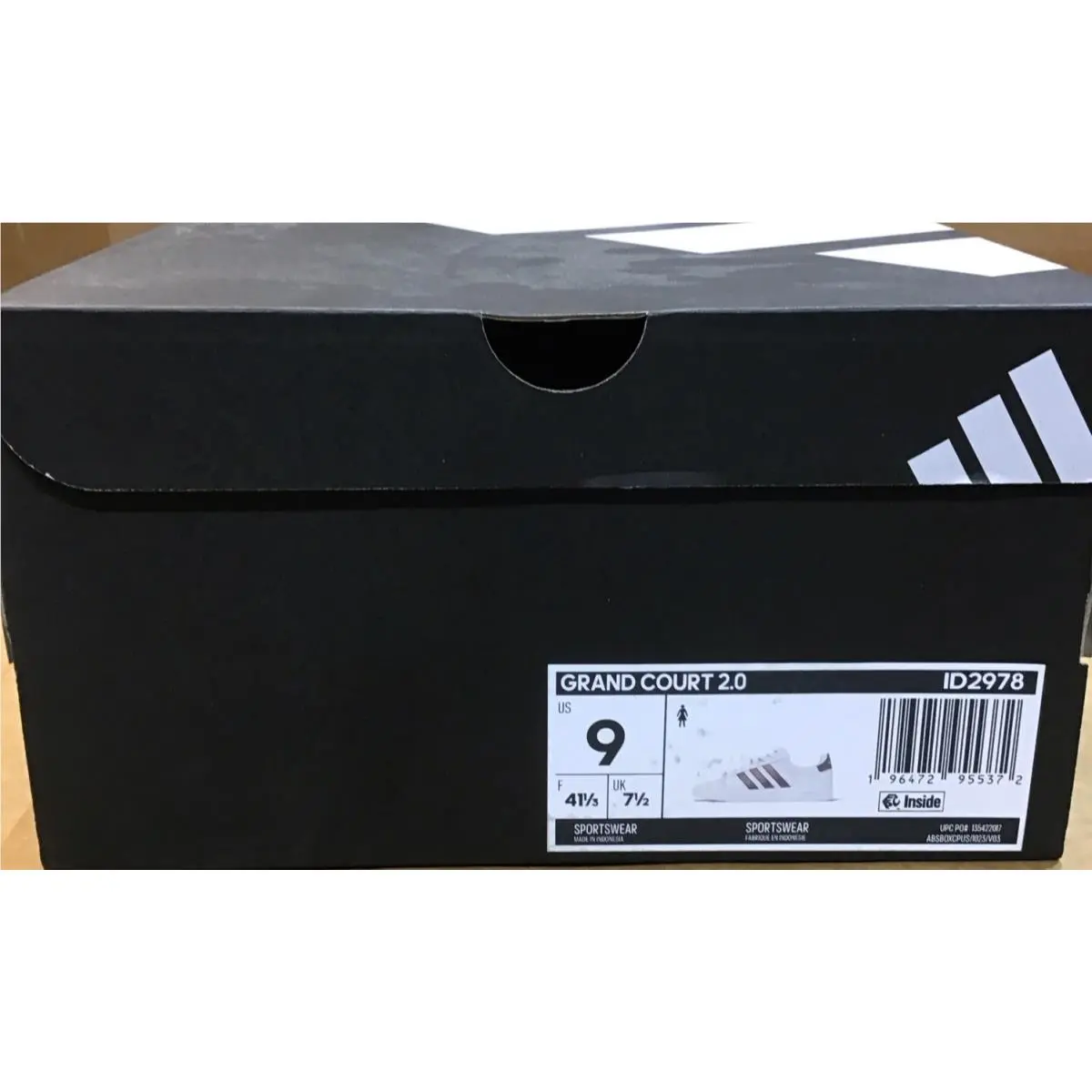 Adidas shoes - adidas Grand Court - Grand Court - ID2978 - White, Manufacturer: Cloud White Aurora Met 6