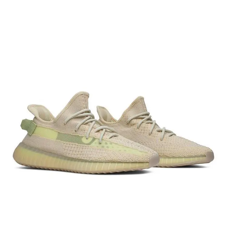 Men`s Adidas Yeezy Boost 350 V2 Flax Fashion Sneakers fx9028