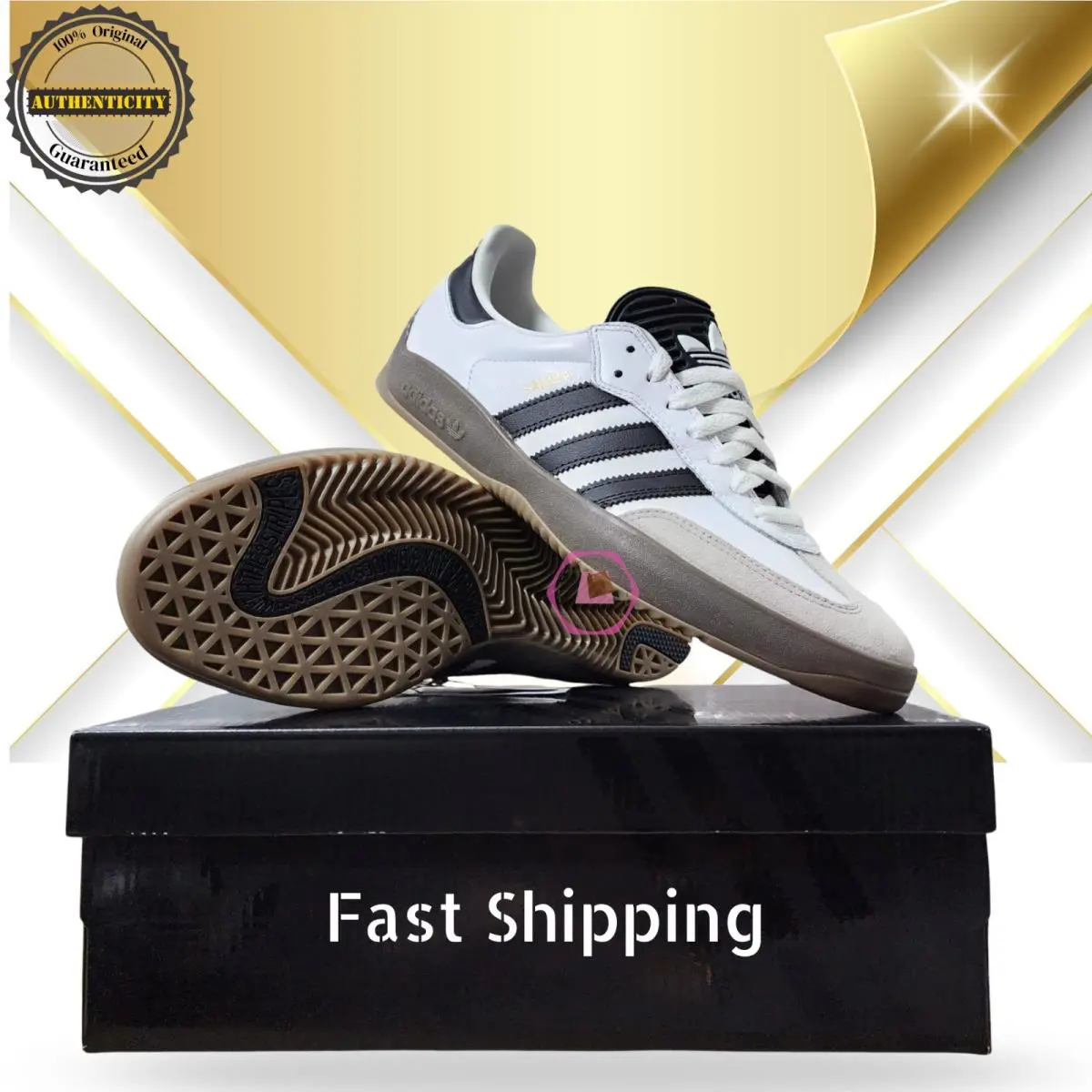 Adidas shoes - adidas Puig Samba - Puig Samba - JP5658 - White 20