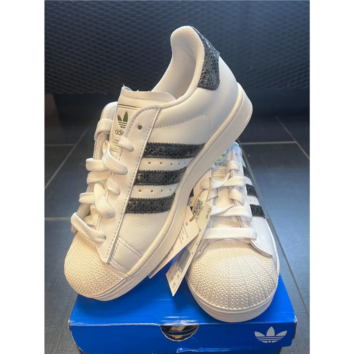 Adidas shoes - adidas Superstar II - Superstar - JQ8162 - White 4