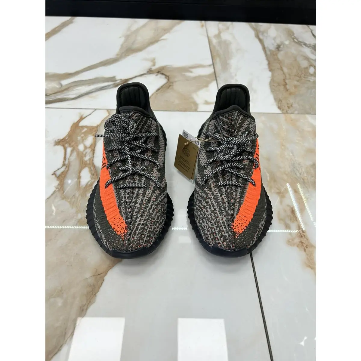 Men`s Adidas Yeezy Boost 350 V2 Carbon Beluga Sneakers HQ7045